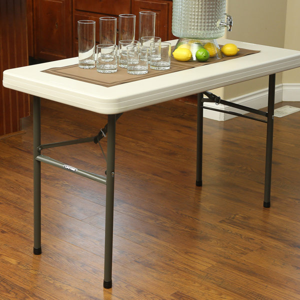 Lifetime 122cm Rectangular Folding Table & Reviews Wayfair.co.uk